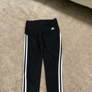 Black nike quarter leggings